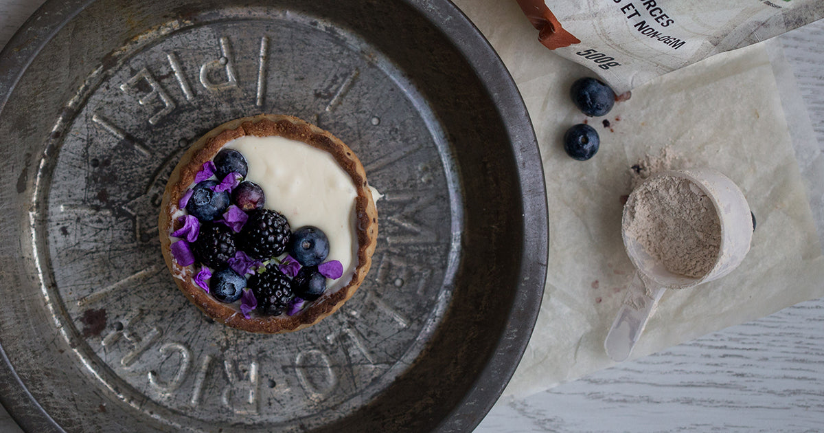 White Chocolate & Yogurt Tart