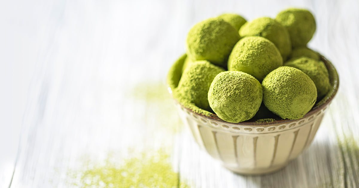 matcha energy bites