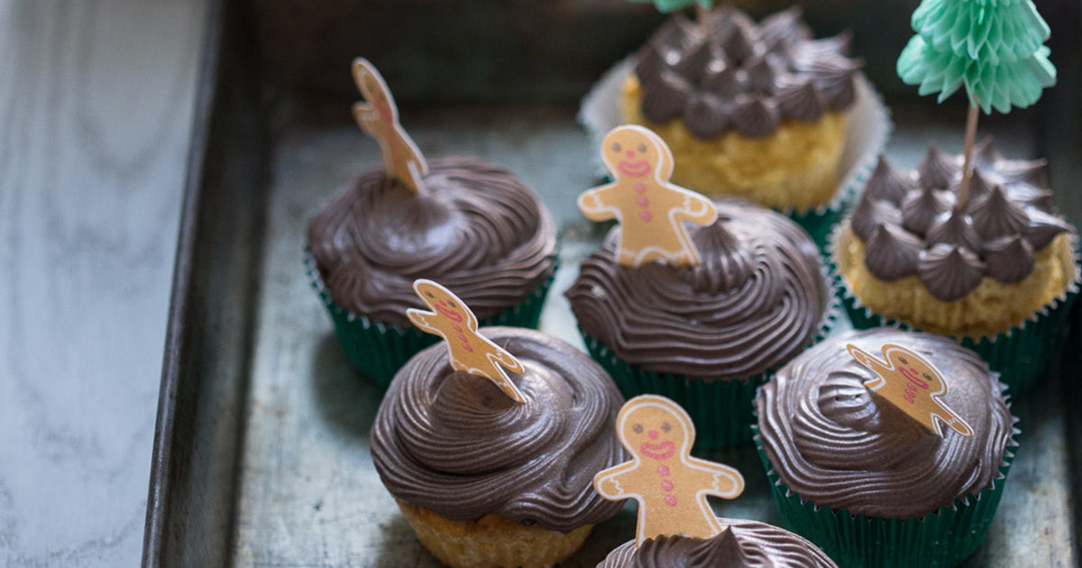 ginger bread cupcakes