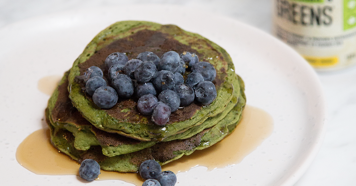 Green Superfood Pancakes