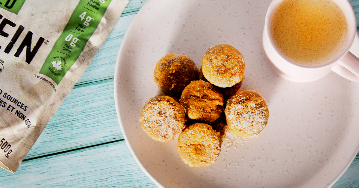 Mini Churro Cake Bites