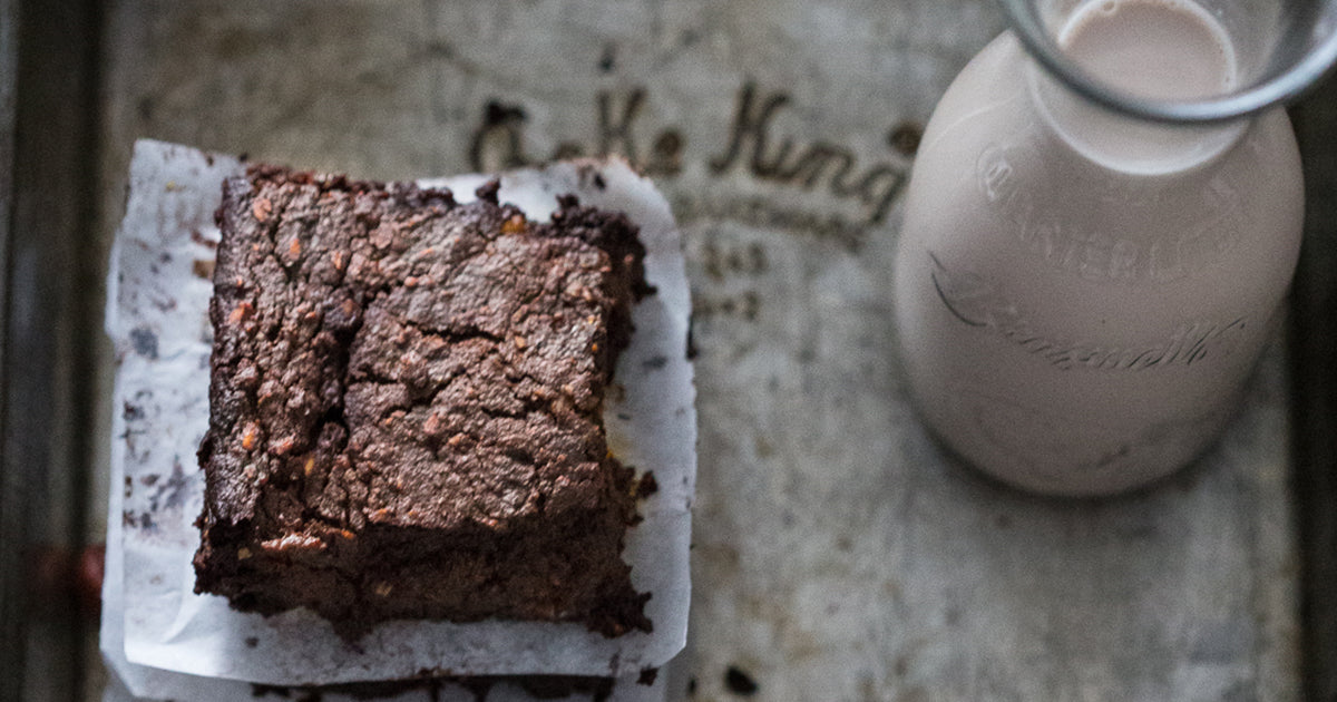 Chocolate Hazelnut Protein Brownies