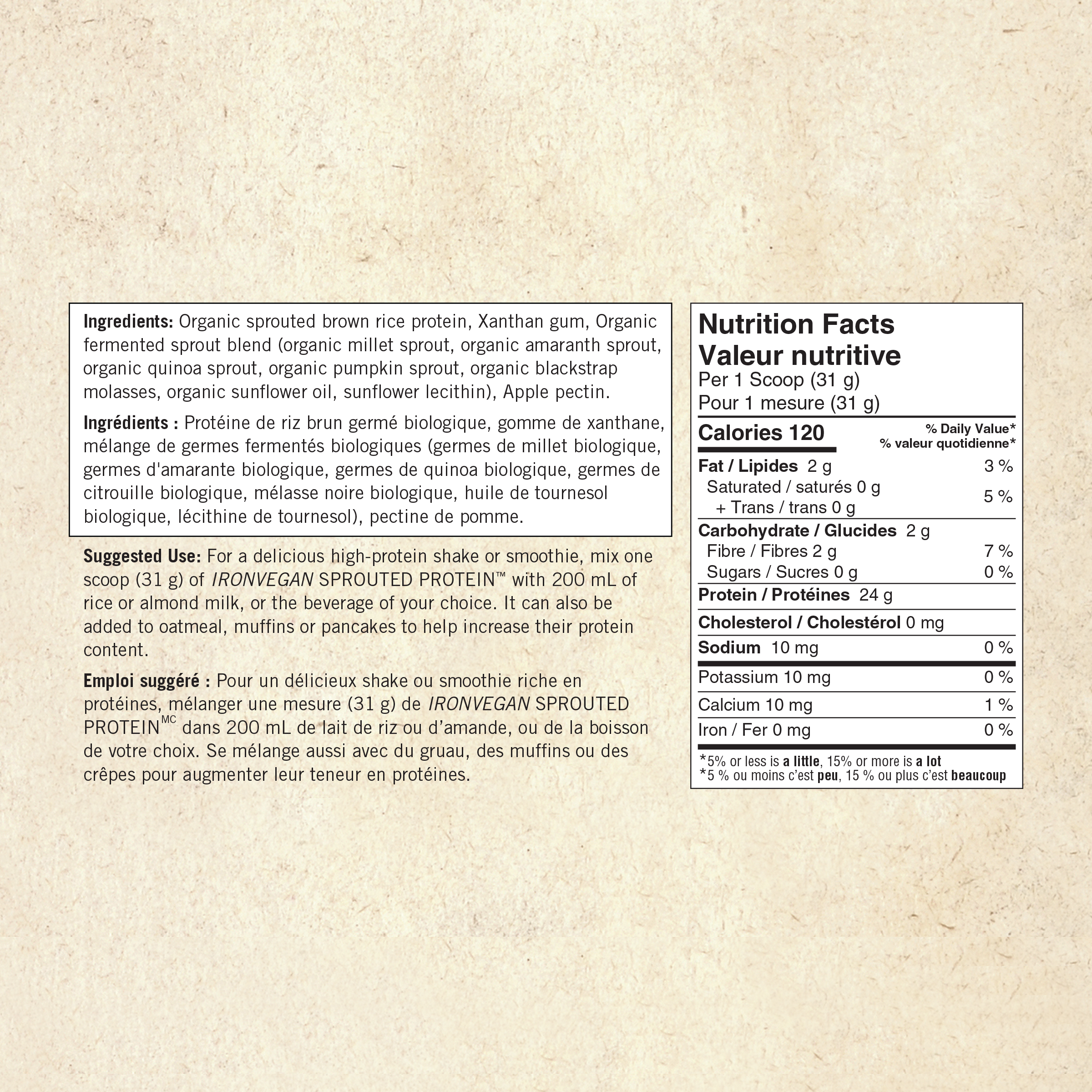 31001468 Iron Vegan Sprouted Protein kg 9003_V5_IV_SproutedProtein_Unfl_NP_BI