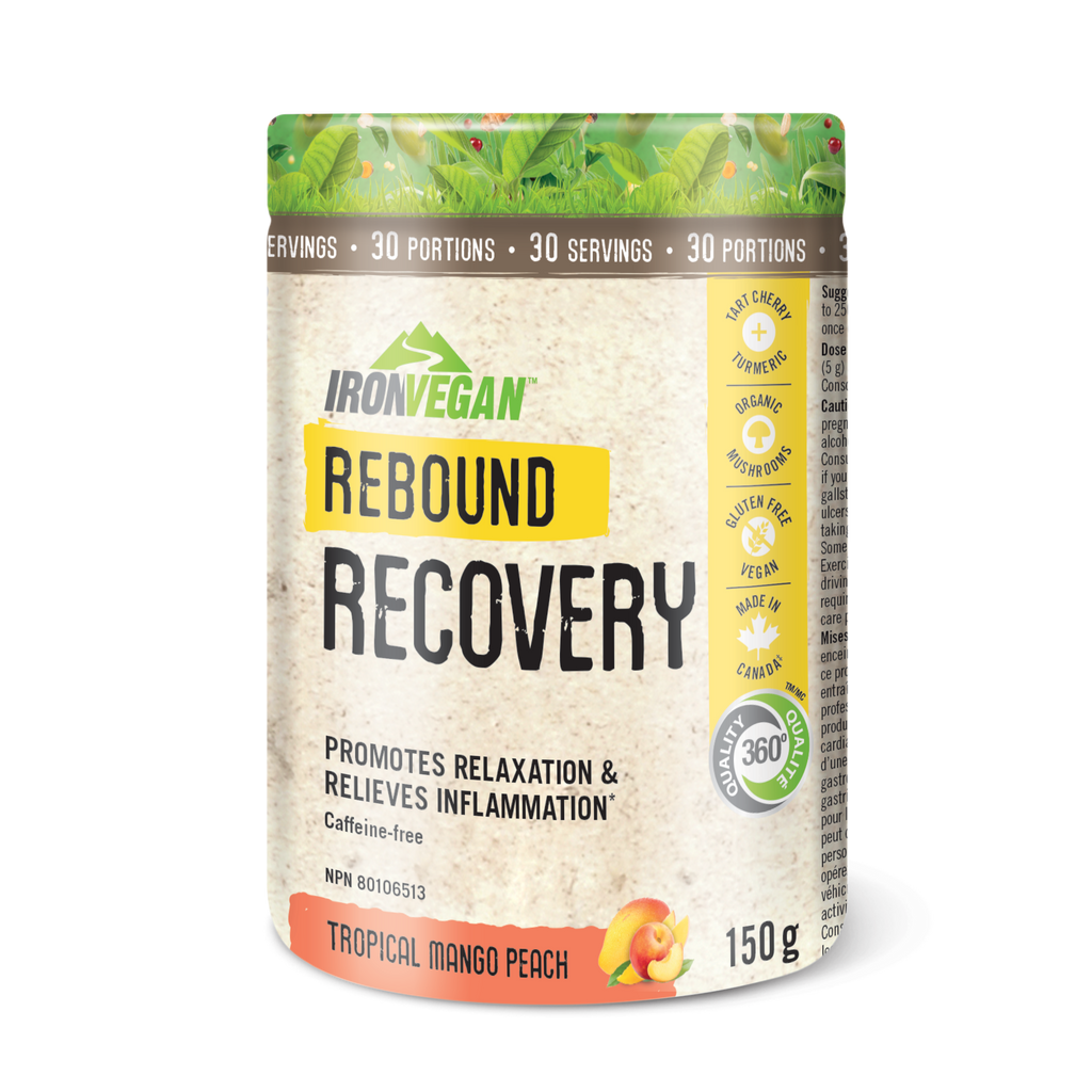 31002022 Iron Vegan Rebound Recovery Tropical Mango Peach Flavour 150 g IV9916_MAIN