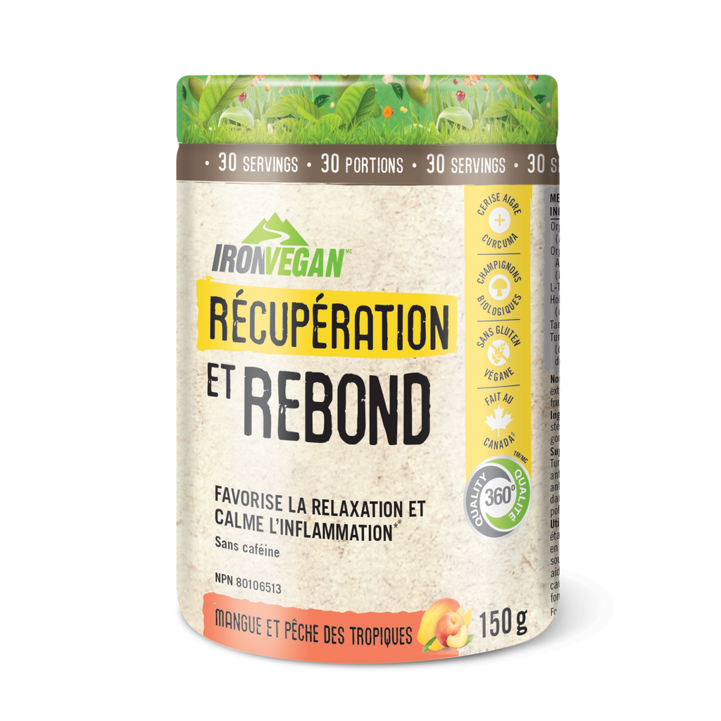 31002022 Iron Vegan Rebound Recovery Tropical Mango Peach Flavour 150 g IV9916_MAIN2