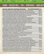 31001804 Iron Vegan Superfoods & Greens g IV9978_NFP